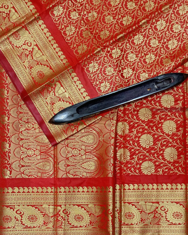 মনিহার : কাতান সিল্ক শাড়ি - Image 14